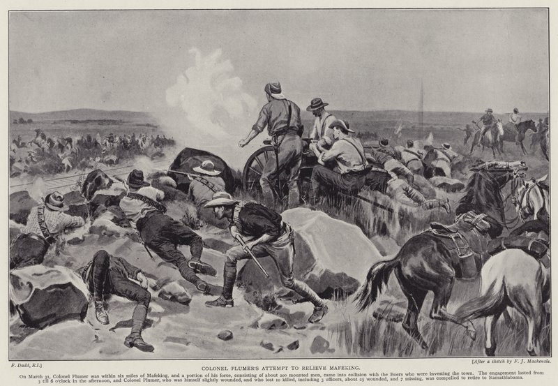 La tentative du colonel Plumer de soulager Mafeking - Frank (after) Dadd