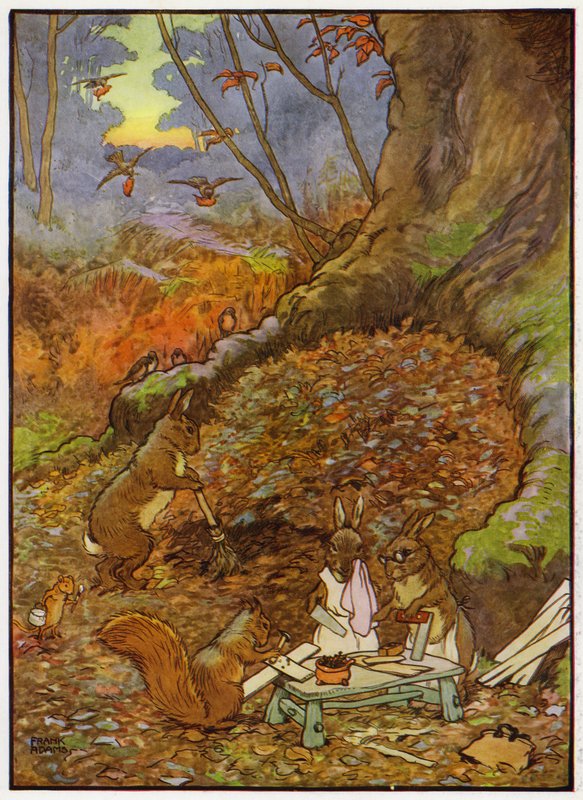 Illustration pour Babes in the Wood - Frank Adams