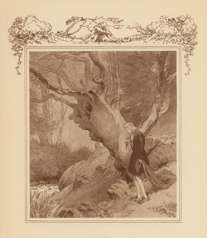Illustration pour Élégie de Gray - Frank Adams