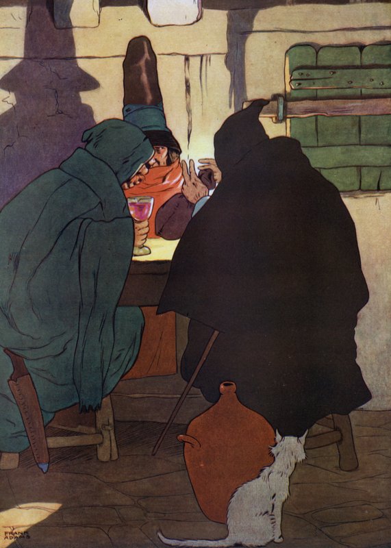 Illustration pour Les Enfants dans la Forêt - Frank Adams