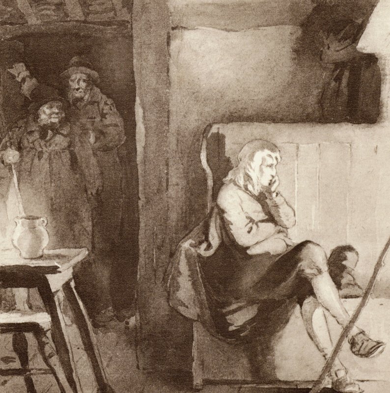Illustration pour The Scholar-Gipsy de Matthew Arnold - Frank Adams