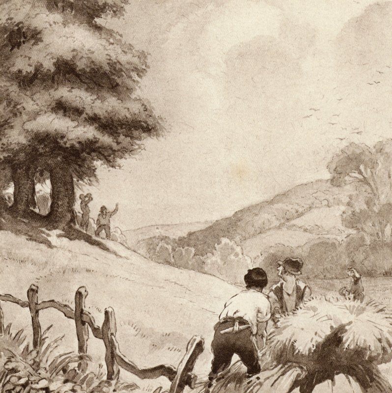 Illustration pour The Scholar-Gipsy de Matthew Arnold - Frank Adams