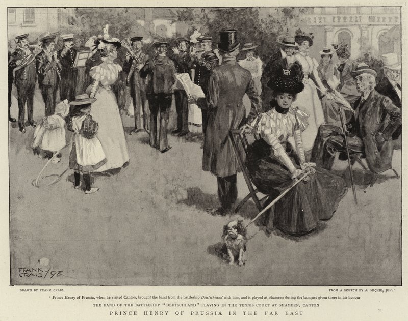 Prince Henri de Prusse en Extrême-Orient - Frank Craig