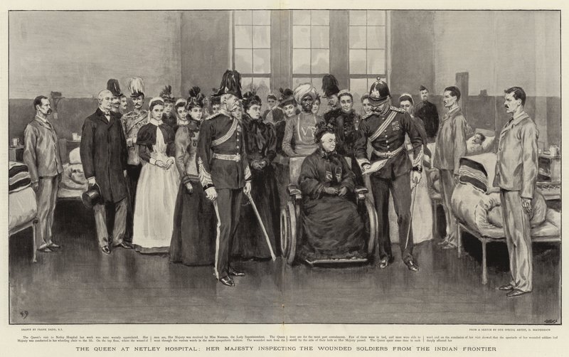 La reine à l