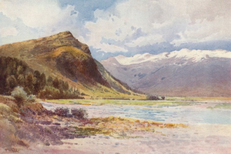 Nouvelle-Zélande : "Paradis," Lac Wakatipu - Frank H Wright