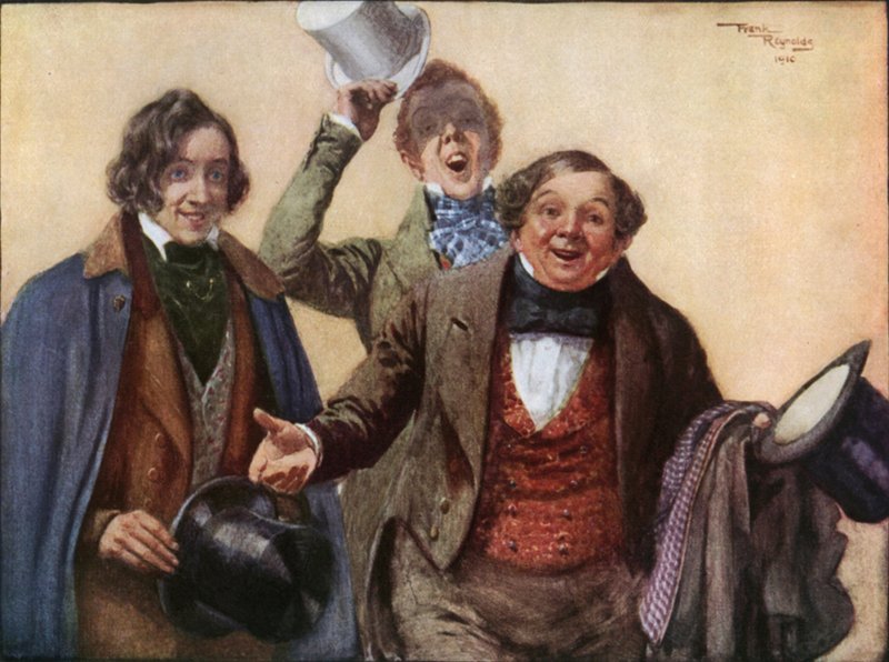 M. Tupman, M. Snodgrass et M. Winkle - Frank Reynolds
