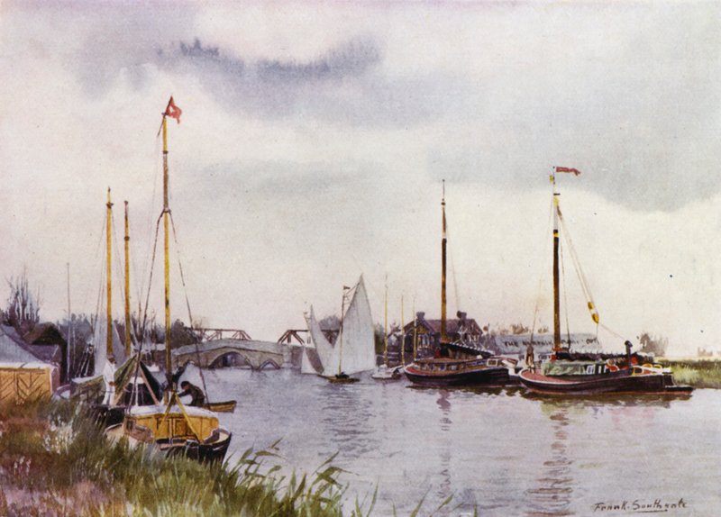 Norfolk Broads : À Potter Heigham - Frank Southgate