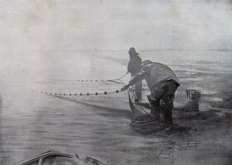 Norfolk Broads : Pêche au smelt, Breydon - Frank Southgate