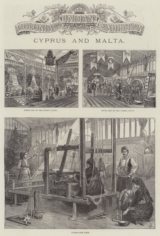 Exposition coloniale et indienne, Chypre et Malte - Frank Watkins