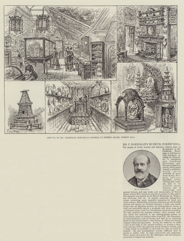 Le musée de M. F Horniman, Forest Hill - Frank Watkins
