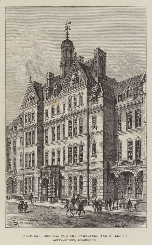 Hôpital national pour les paralysés et les épileptiques, Queen-Square, Bloomsbury - Frank Watkins
