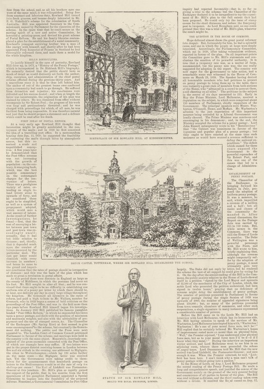 Sir Rowland Hill et le Penny Postage, un jubilé mémorable - Frank Watkins