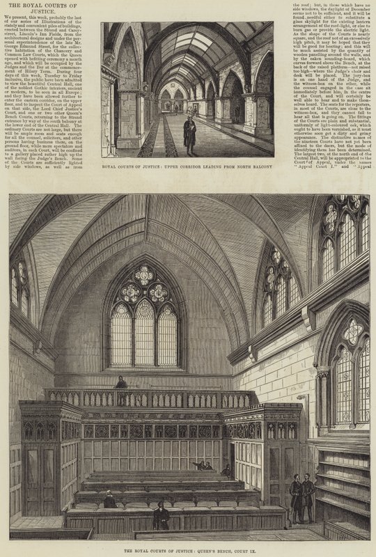 Les Cours royales de justice - Frank Watkins