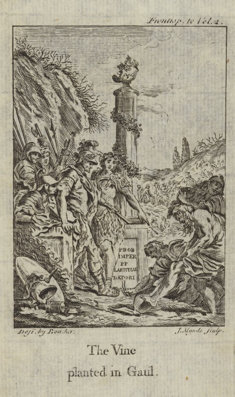 La vigne plantée en Gaule - François Boucher