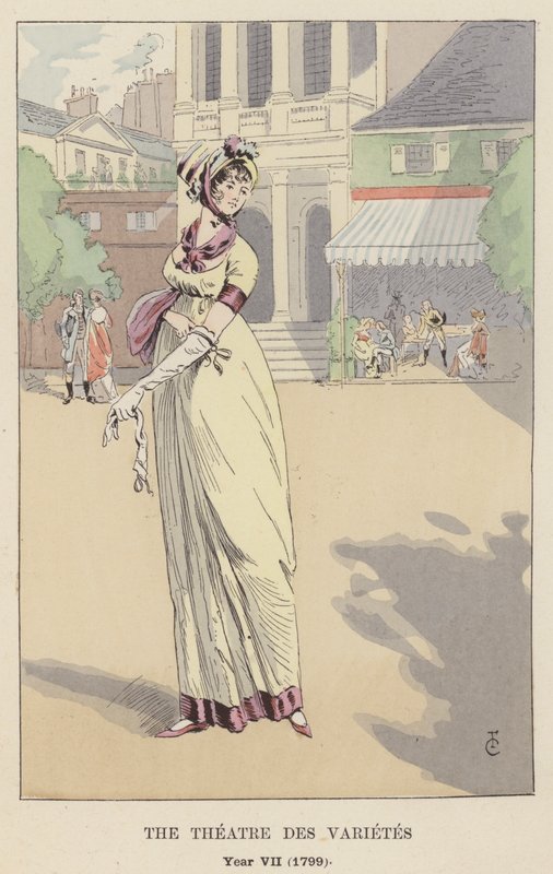 Le Théâtre des Variétés, An VII, 1799 - François Courboin