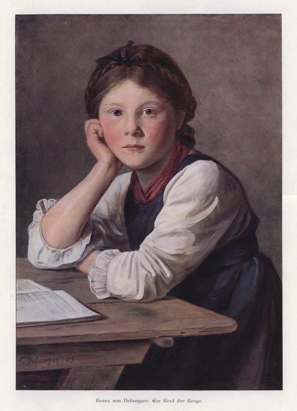 Un enfant des montagnes - Franz von Defregger