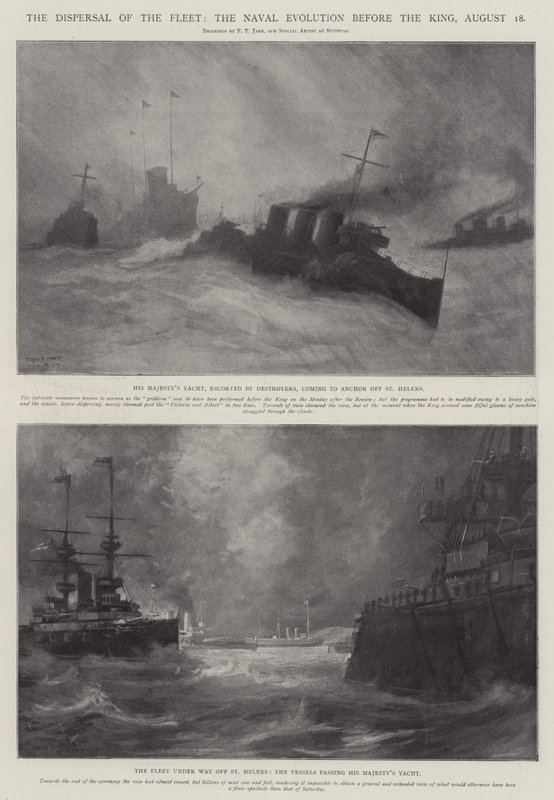 La Dispersion de la Flotte, l