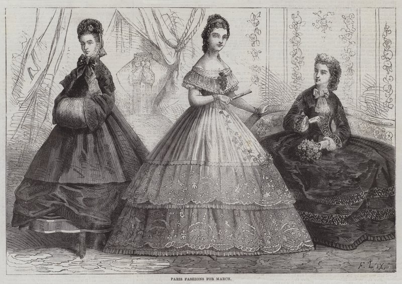 Modes de Paris pour Mars - Frederic Theodore Lix