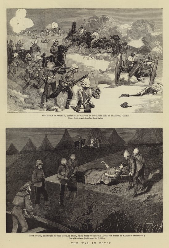 La guerre en Égypte - Frederic Villiers