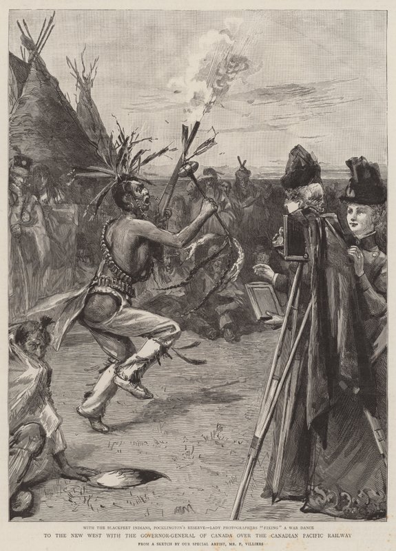 Vers le Nouveau-Ouest avec le Gouverneur général du Canada sur le chemin de fer du Pacifique canadien - Frederic Villiers