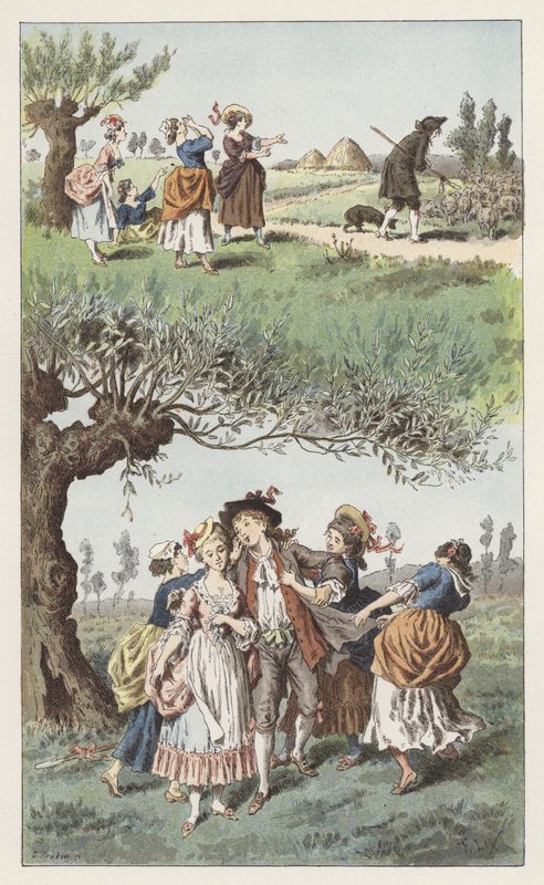 Nous étions trois filles - Frederic Theodore (after) Lix