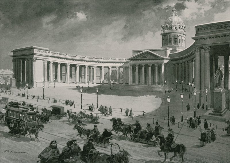 Cathédrale de Kazan - Frederic de Haenen