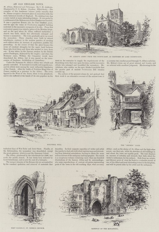 Une vieille ville anglaise - Frederick George Kitton