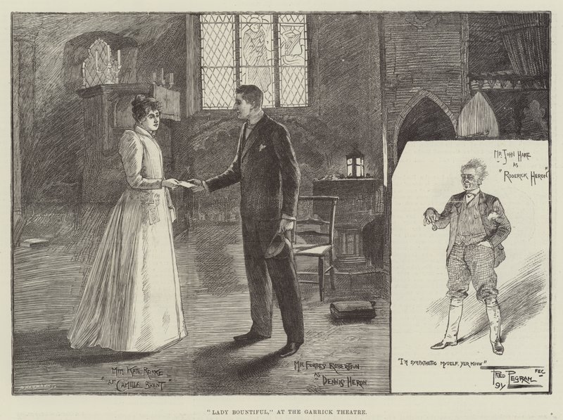 Lady Bountiful, au Garrick Theatre - Frederick Pegram