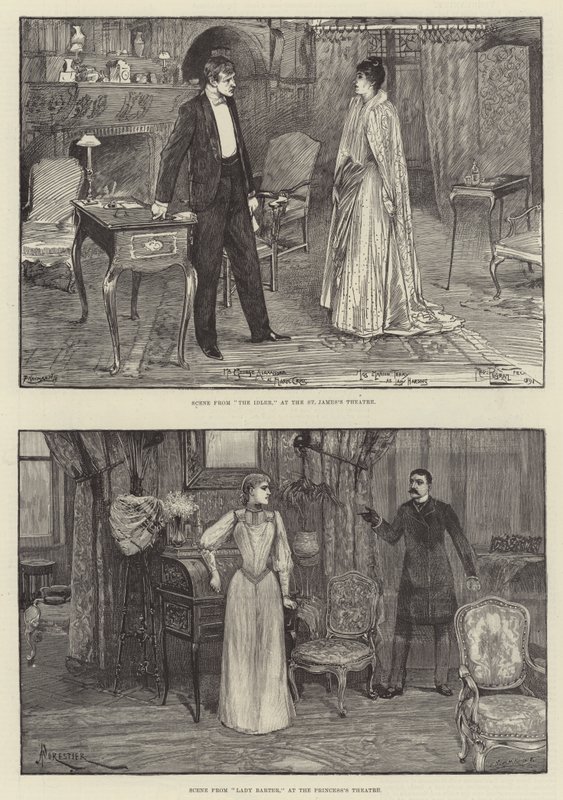 Arts du spectacle à Londres - Frederick Pegram