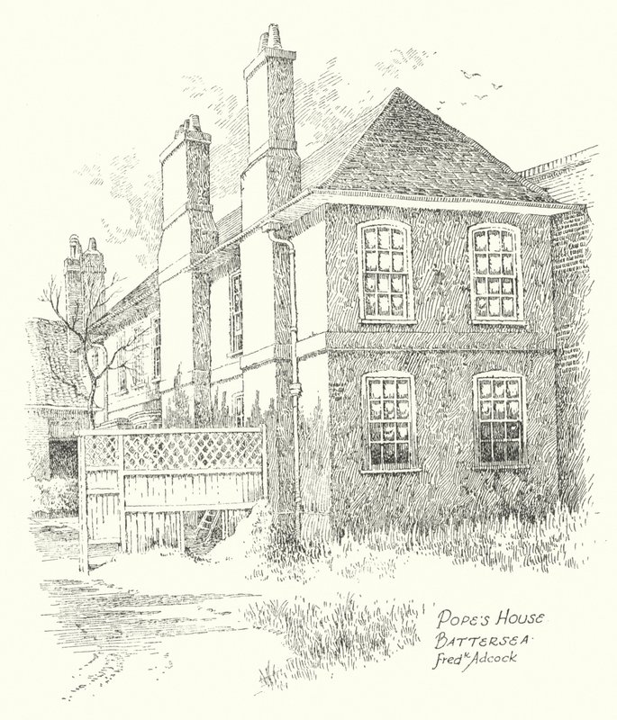 Maison de Pope, Battersea - Frederick Adcock