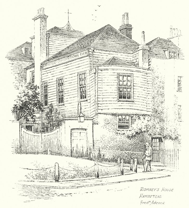 Maison de Romney, Hampstead - Frederick Adcock