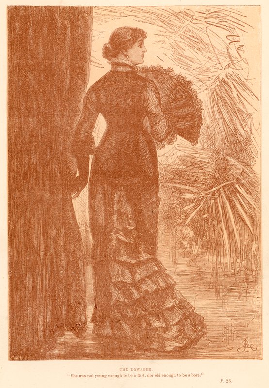 La douairière - Frederick Barnard