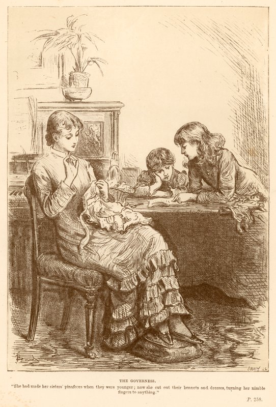 La gouvernante - Frederick Barnard