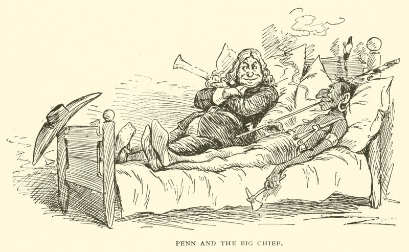 Penn et le grand chef - Frederick Burr Opper