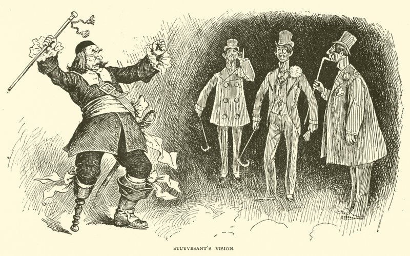 La vision de Stuyvesant - Frederick Burr Opper