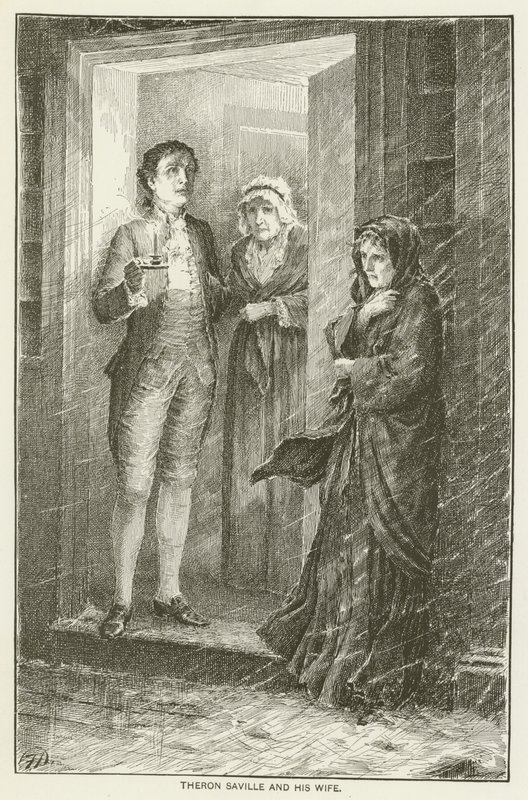 Theron Saville et sa femme - Frederick Dielman