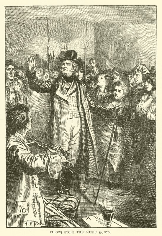 Vidocq arrête la musique - Frederick Henry Townsend