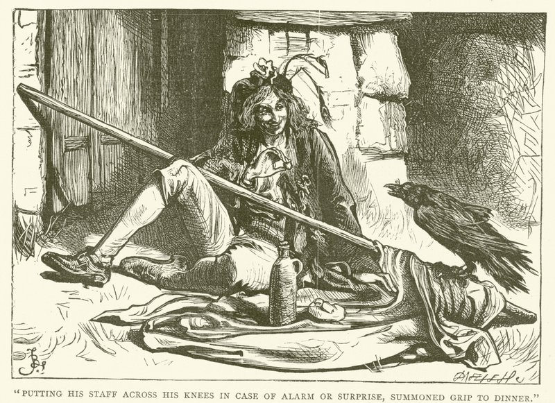 Illustration pour Barnaby Rudge - Frederick L. Bernard