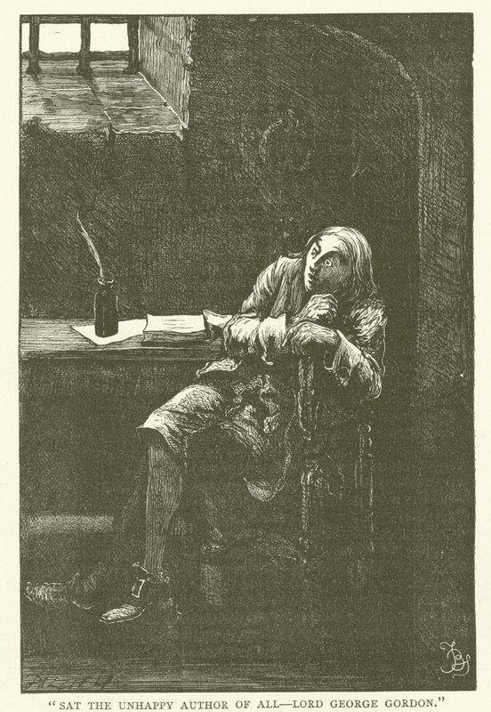 Illustration pour Barnaby Rudge - Frederick L. Bernard