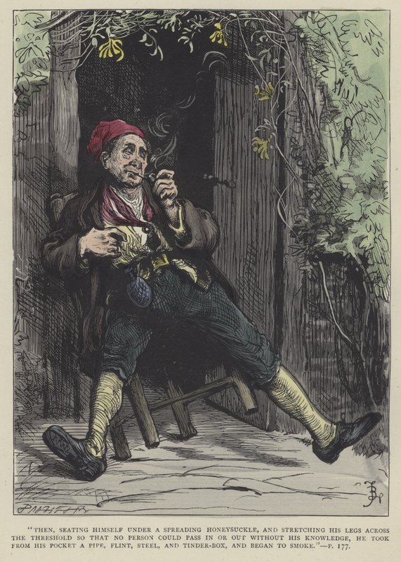 Illustration pour Barnaby Rudge - Frederick L. Bernard