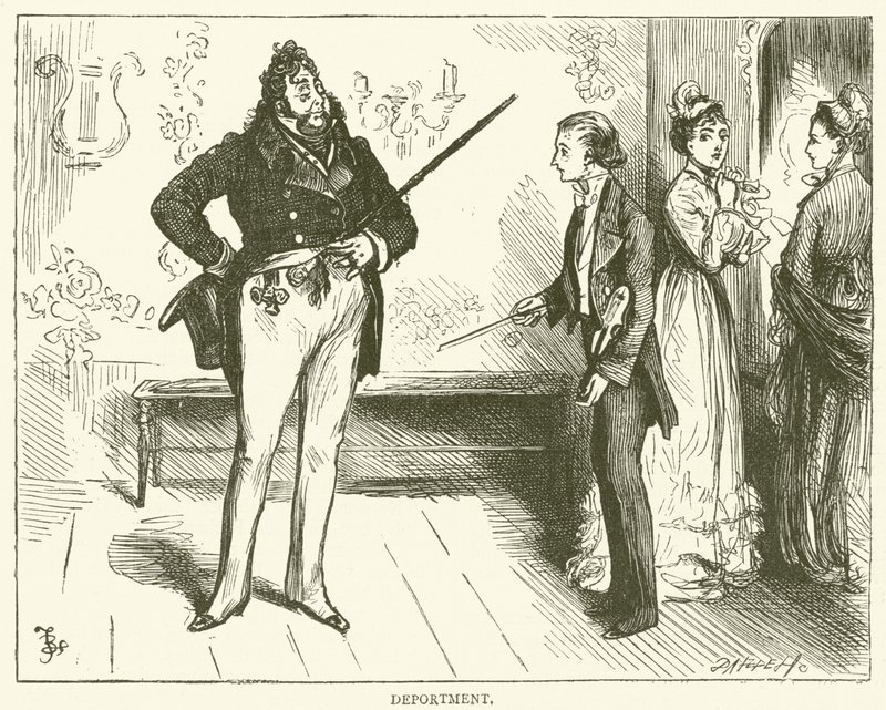 Illustration pour Bleak House - Frederick L. Bernard