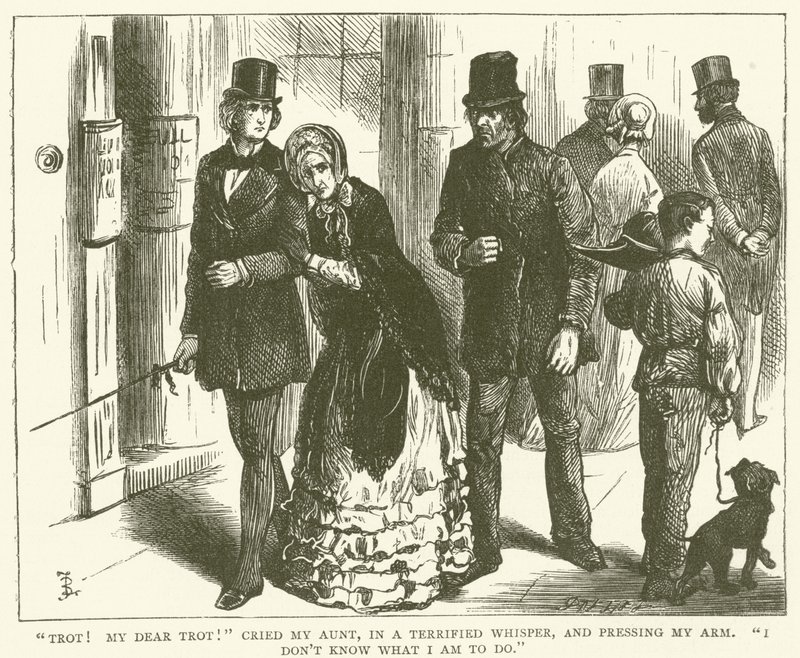 Illustration pour David Copperfield - Frederick L. Bernard