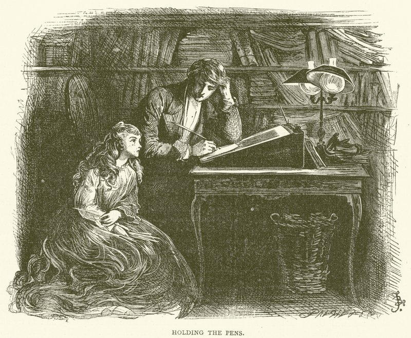 Illustration pour David Copperfield - Frederick L. Bernard