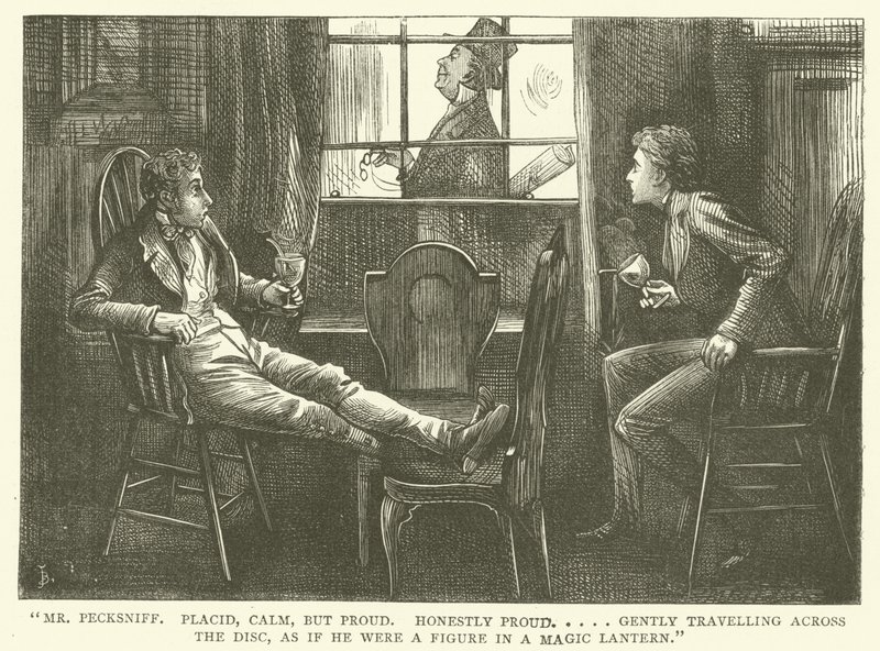 Illustration pour Martin Chuzzlewit - Frederick L. Bernard