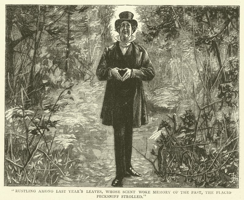 Illustration pour Martin Chuzzlewit - Frederick L. Bernard