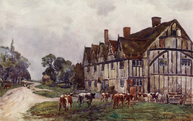 Maison à cinq pignons, Long Itchington - Frederick William Newton Whitehead