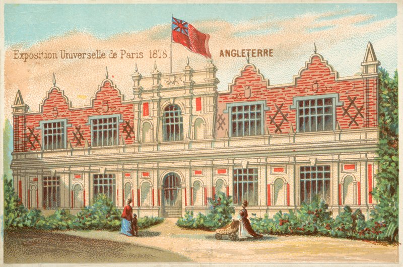 Pavillon britannique, Exposition Universelle, 1878 - French School