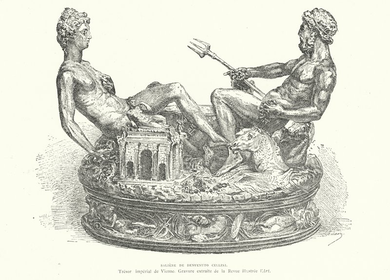 Salière de Cellini, 1543 - French School