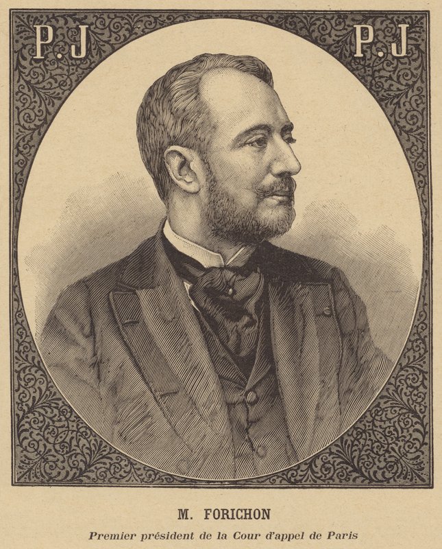 Émile Forichon, président de la Cour d