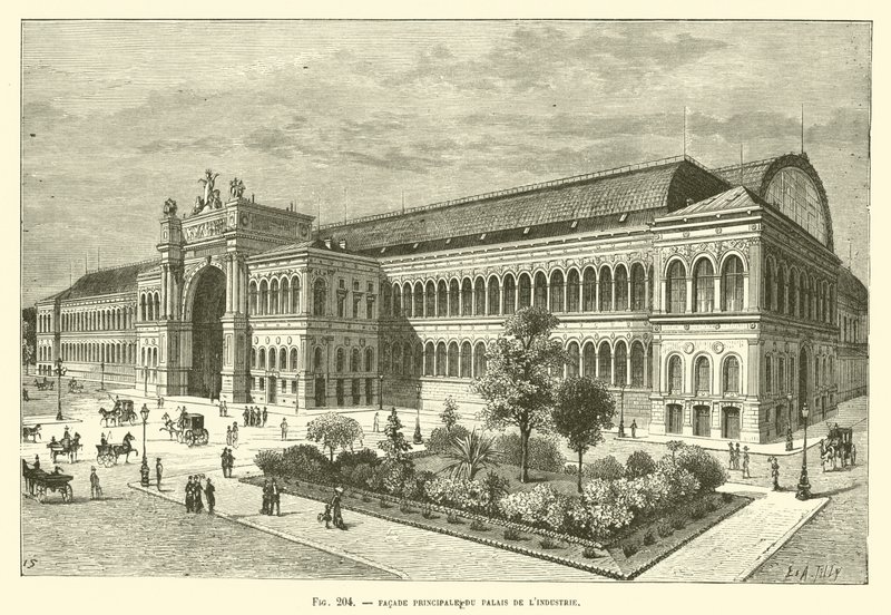 Façade principale du Palais de l